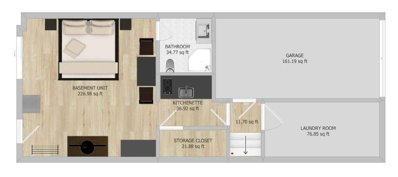 Modern Studio W King Bed - Central オタワ エクステリア 写真